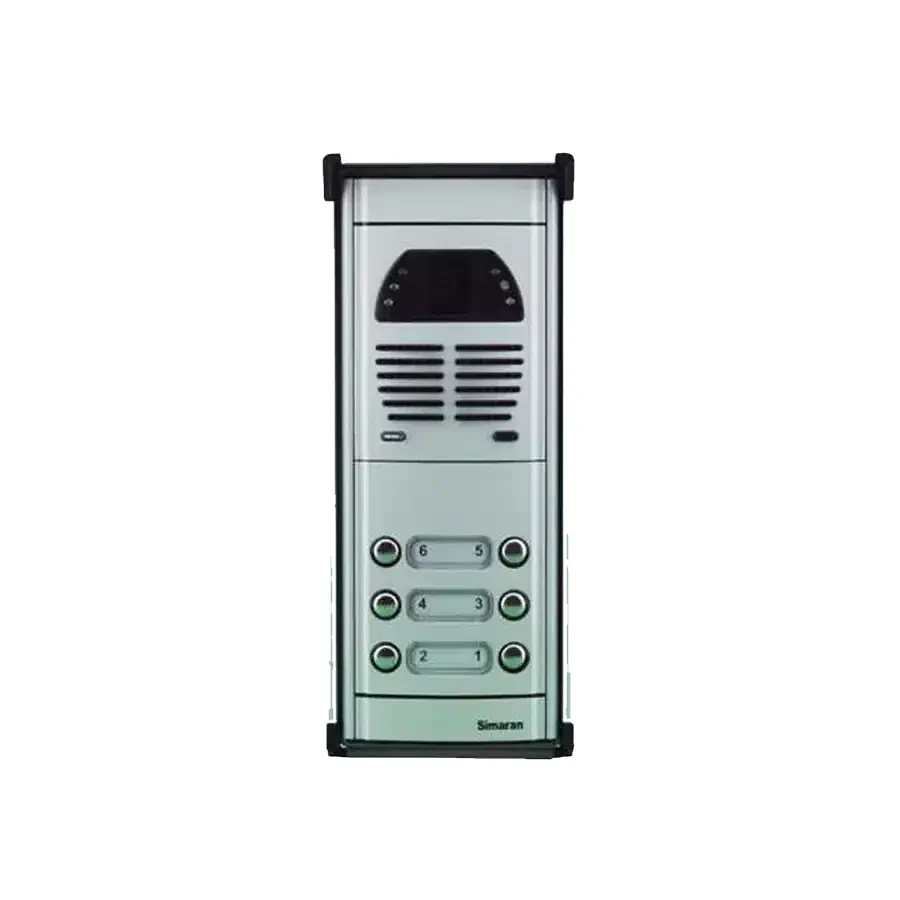 پنل آیفون تصویری فوژان شش واحدی سیماران VFC6D