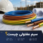 سیم مفتولی چیست؟ راهنمای جامع خرید و کاربرد سیم‌های تک‌رشته در صنعت و ساختمان